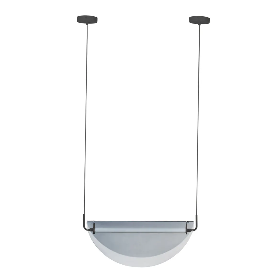 Retro hanglamp gebogen glas - Zuiver Rani