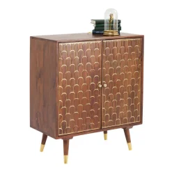 Retro kastje mangohout goud - Kare Design Muskat