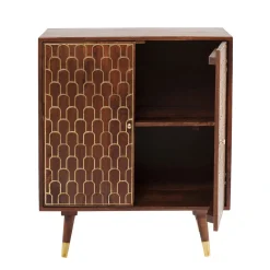 Retro kastje mangohout goud - Kare Design Muskat