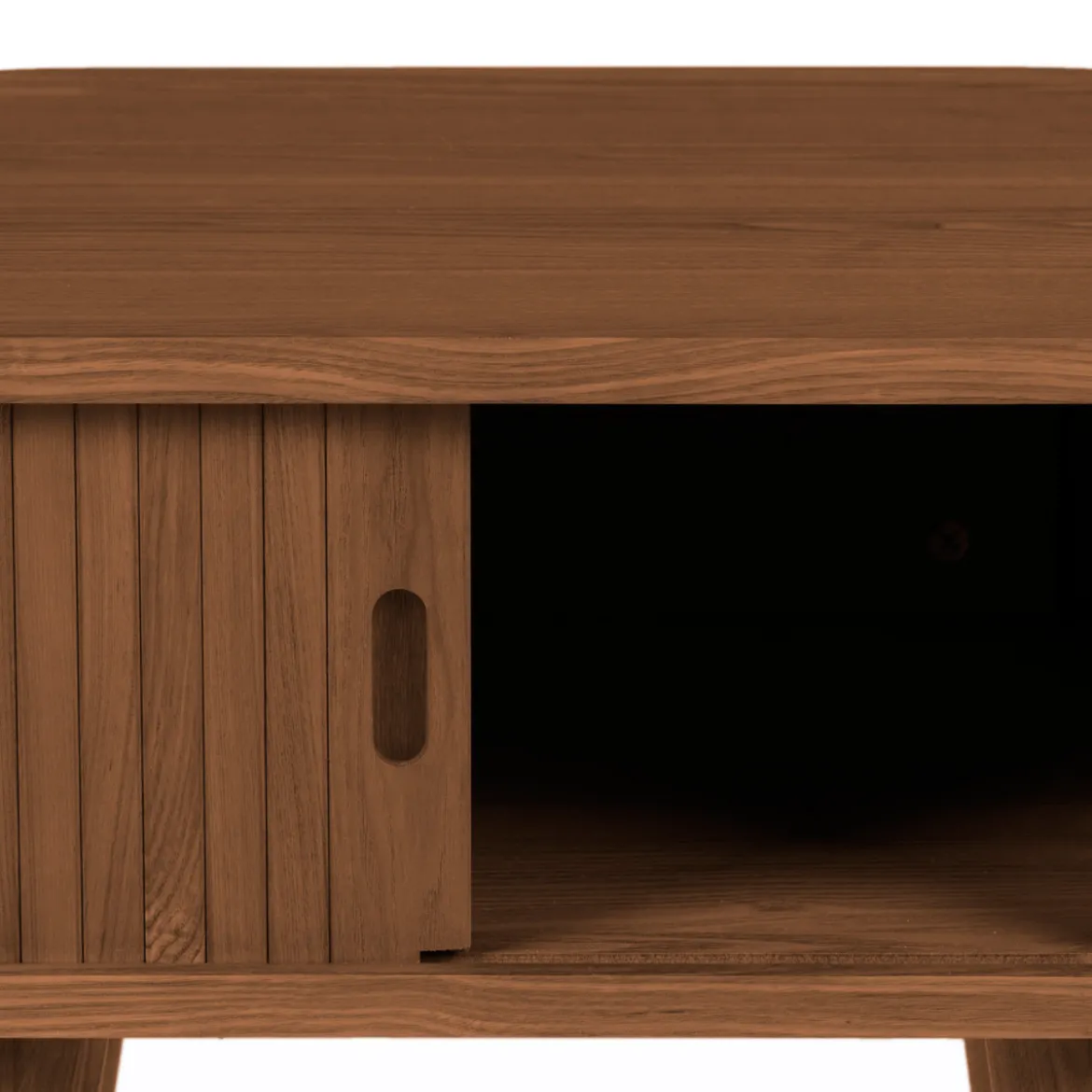 Retro nachtkastje walnoot - Zuiver Barbier Walnut