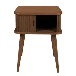 Retro nachtkastje walnoot - Zuiver Barbier Walnut