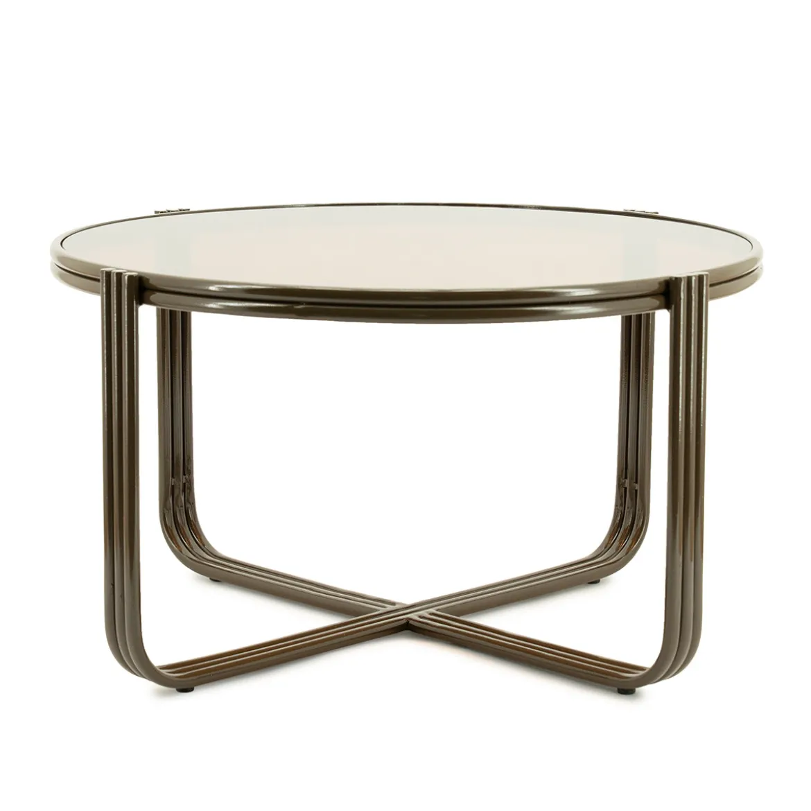 Retro salontafel glas - By-Boo Groovy