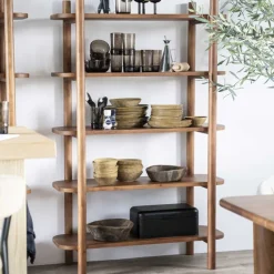 Retro stellingkast acacia hout - Eleonora Julian