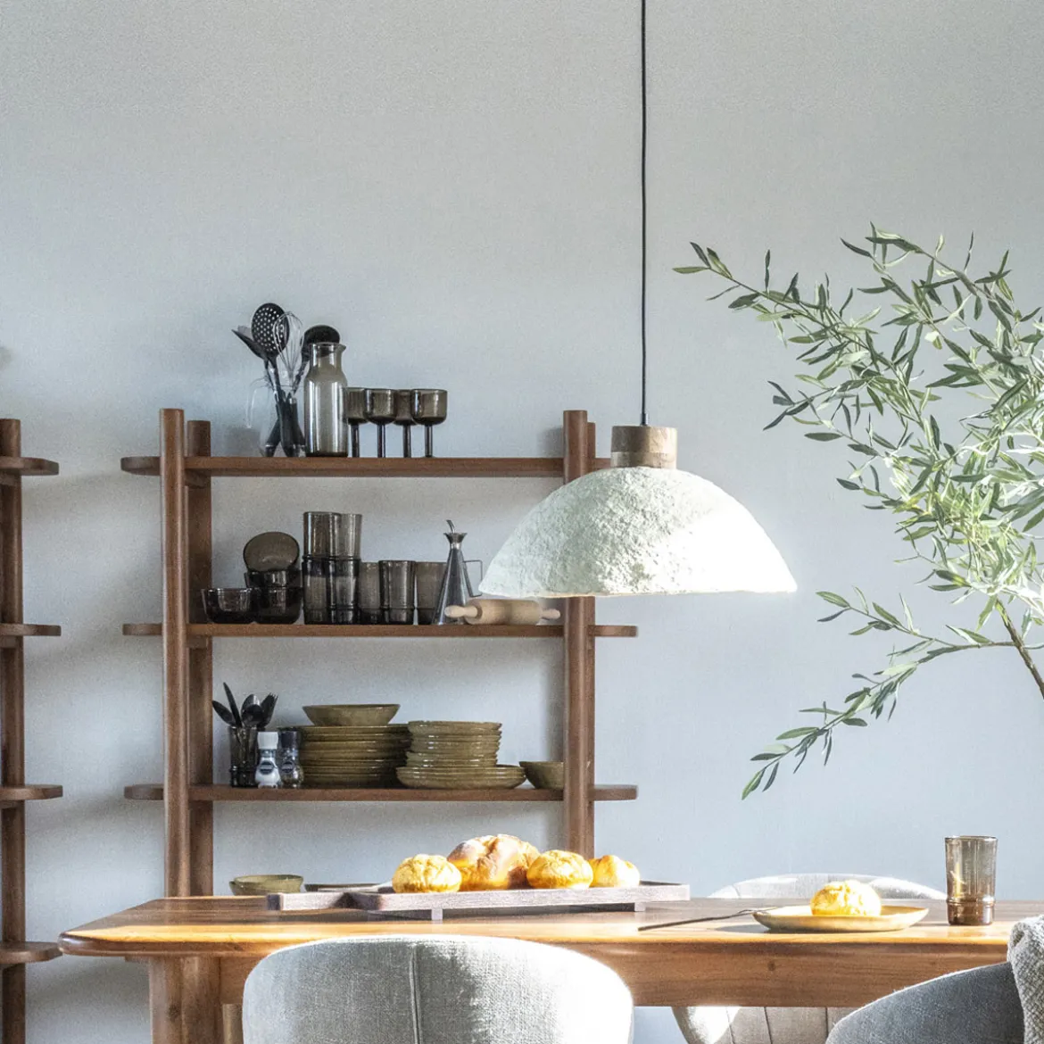 Retro stellingkast acacia hout - Eleonora Julian