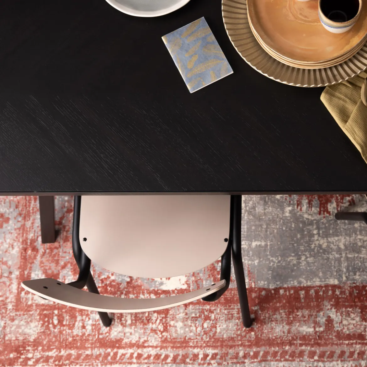 Retro stoel mat - Zuiver Back to School Matte