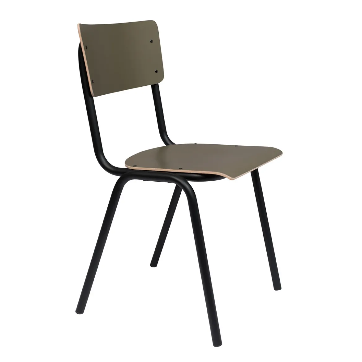 Retro stoel mat - Zuiver Back to School Matte
