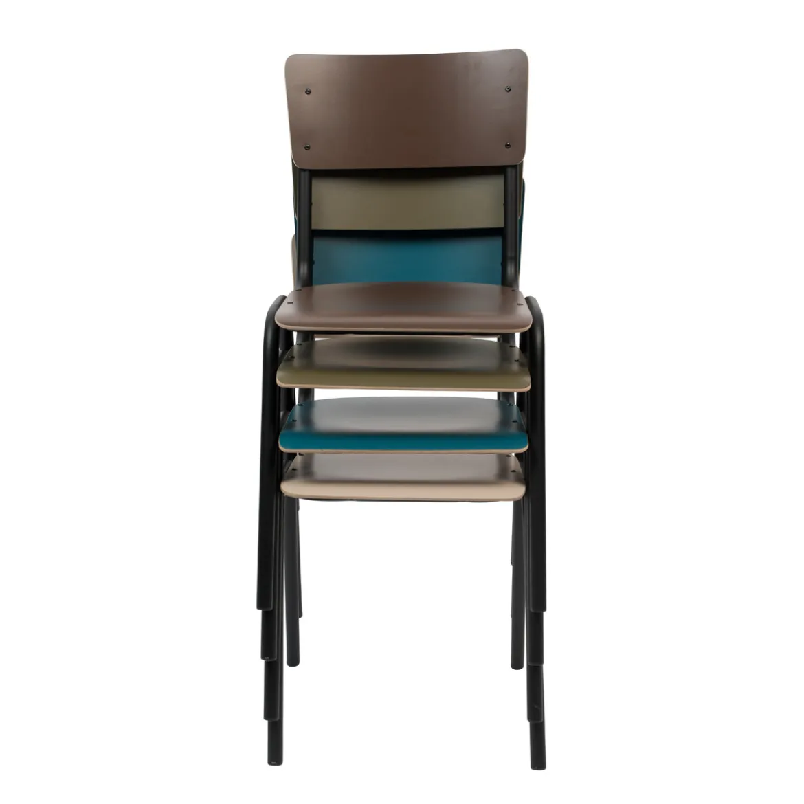 Retro stoel mat - Zuiver Back to School Matte