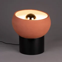 Retro tafellamp terracotta - Dutchbone Zahra