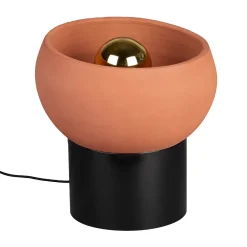 Retro tafellamp terracotta - Dutchbone Zahra
