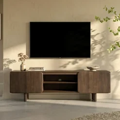 Retro tv-meubel hout - Bodio Memphis