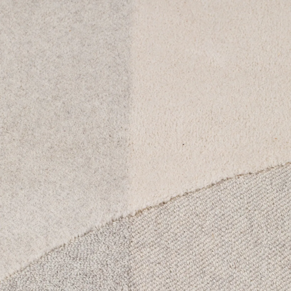 Retro vloerkleed grijs - Zuiver Dream Natural Grey