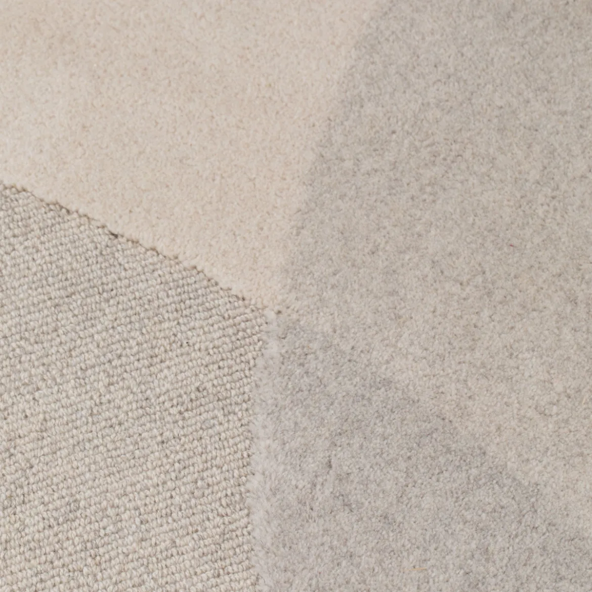 Retro vloerkleed grijs - Zuiver Dream Natural Grey