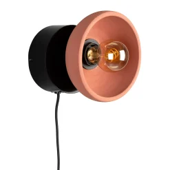 Retro wandlamp terracotta - Dutchbone Zahra