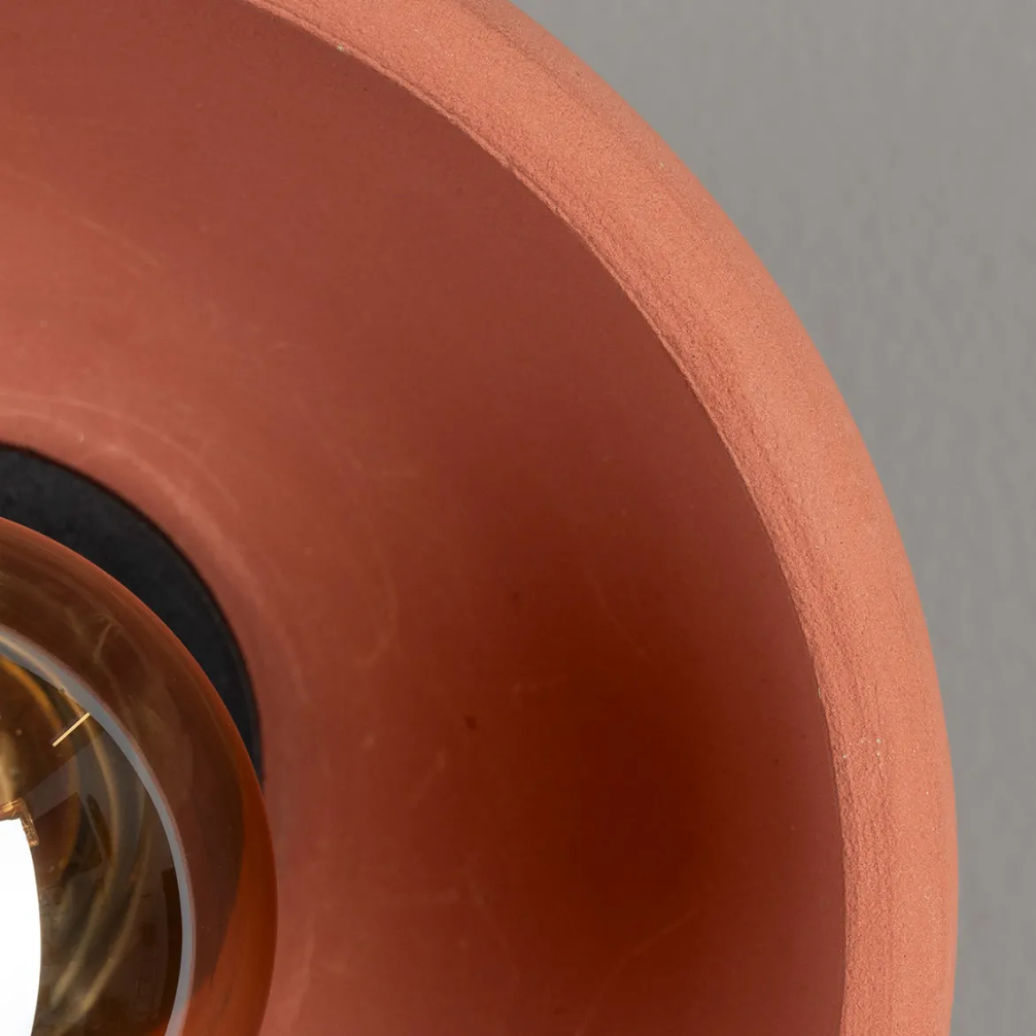 Retro wandlamp terracotta - Dutchbone Zahra