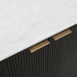 Ribbel dressoir met marmer - Richmond Interiors Mayfield