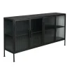 Ribbelglas dressoir - Dutchbone Boli