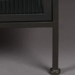 Ribbelglas dressoir - Dutchbone Boli