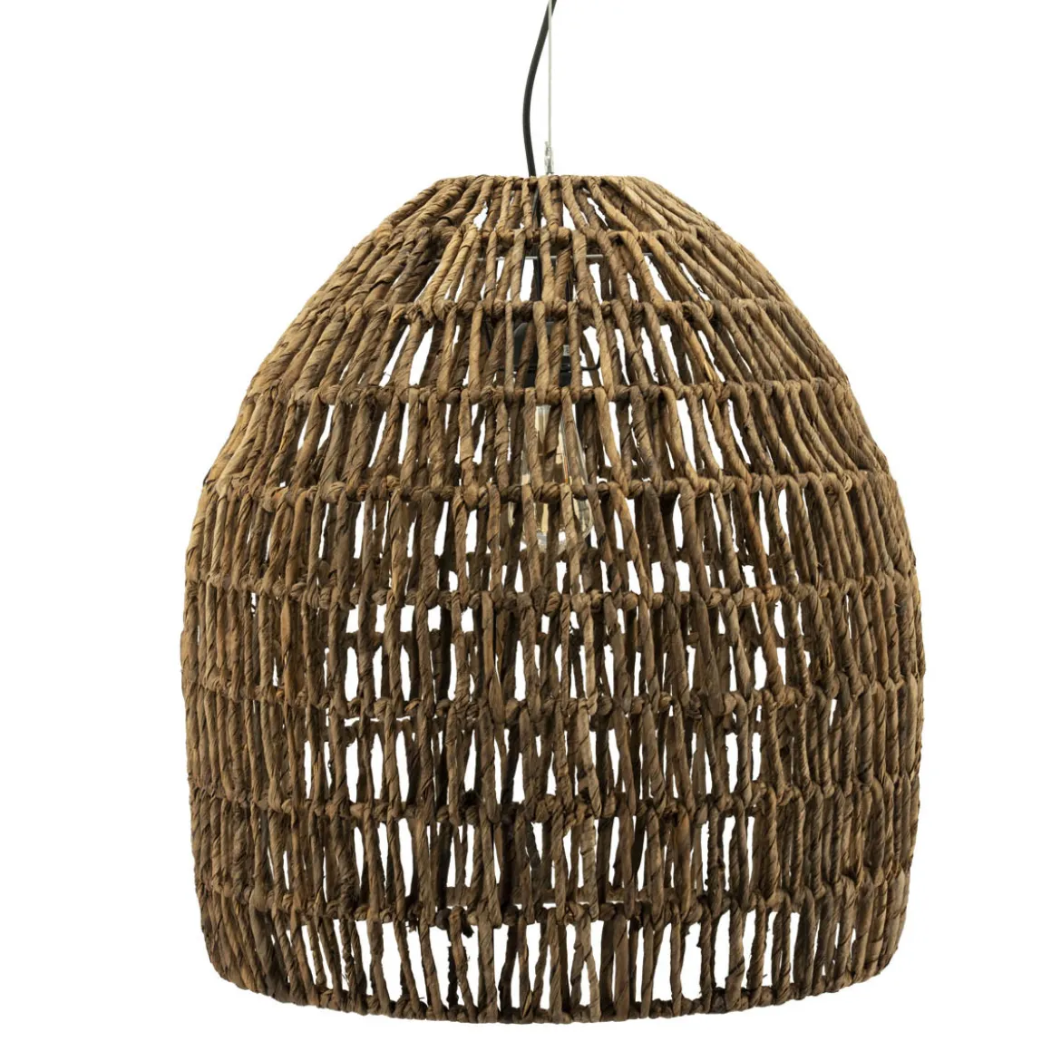 Rieten hanglamp abaca - By-Boo Benti