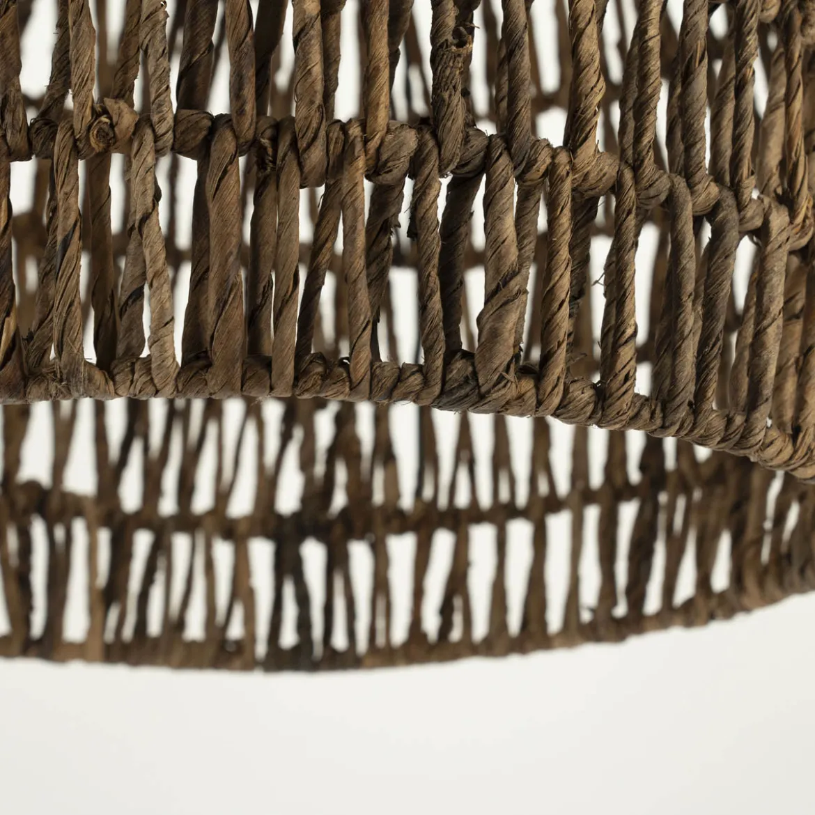 Rieten hanglamp abaca - By-Boo Benti
