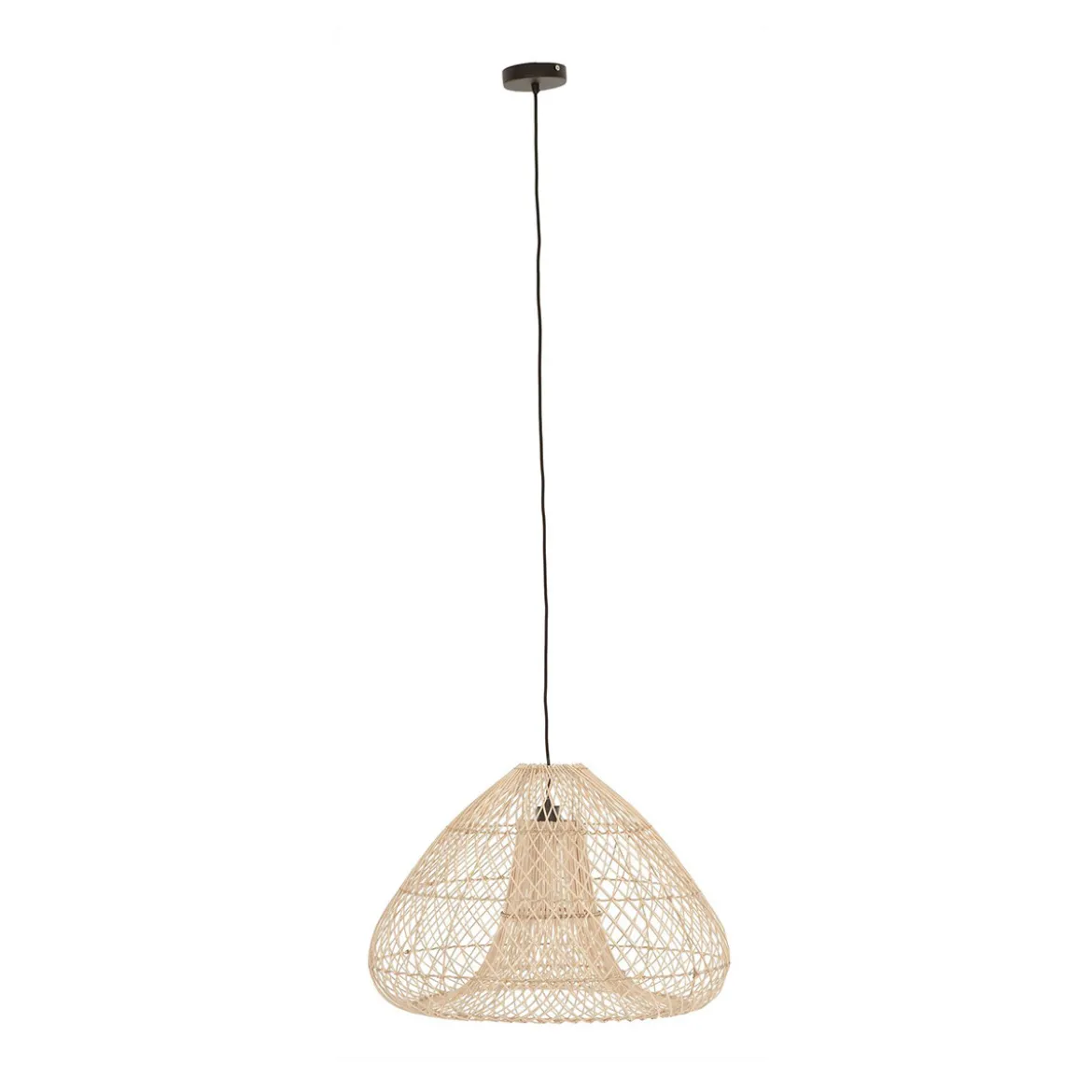 Rieten hanglamp Wabi Sabi - Must Living Cala Saladeta
