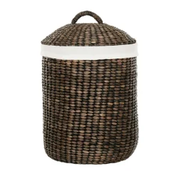 Rieten wasmand met deksel - Must Living Tahiti