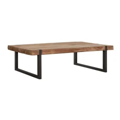 Robuuste salontafel van teakhout - DTP Home Beam