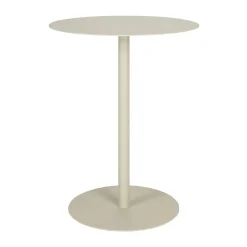 Ronde beige bistrotafel - Zuiver Snow