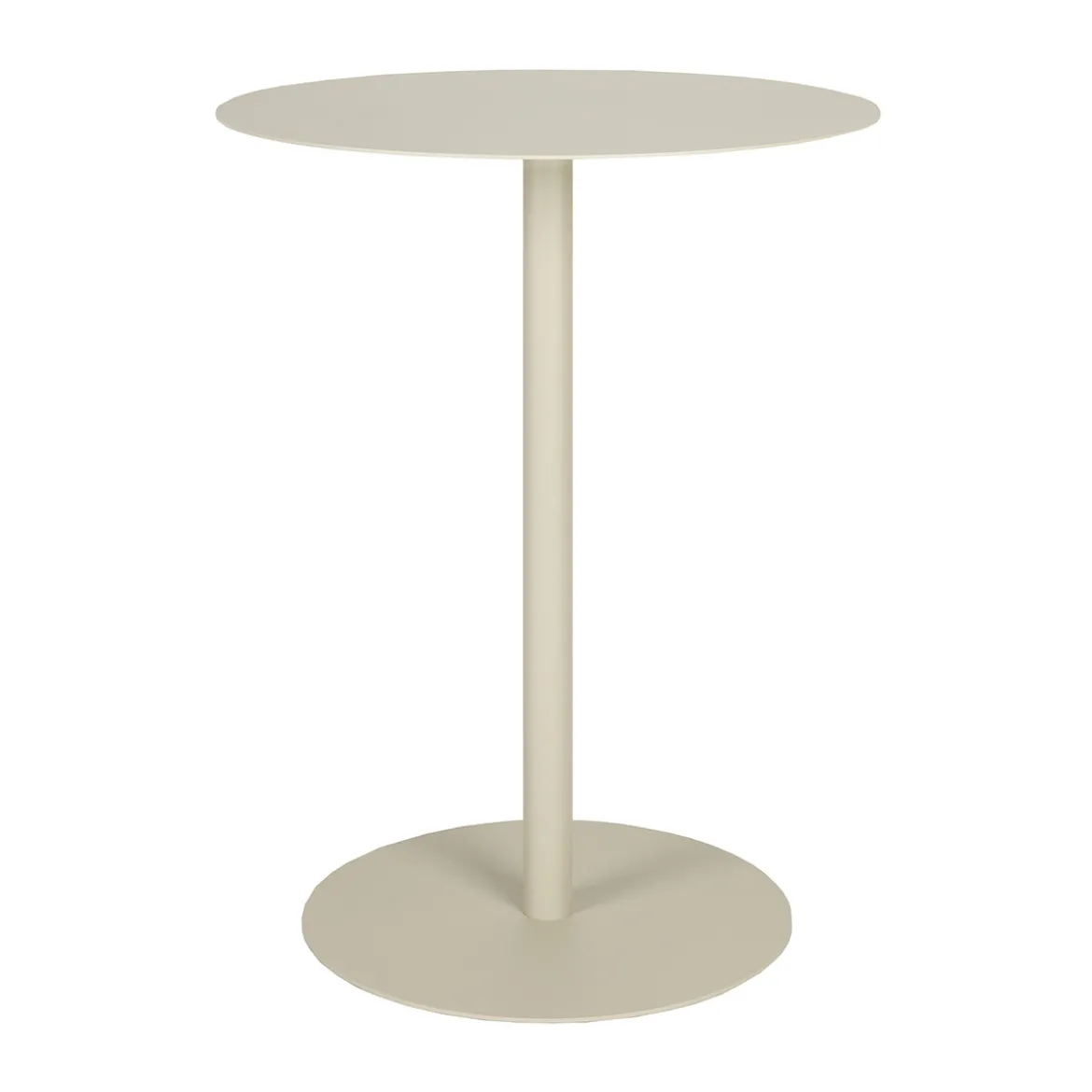Ronde beige bistrotafel - Zuiver Snow