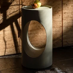 Ronde bijzettafel - Dutchbone Sai