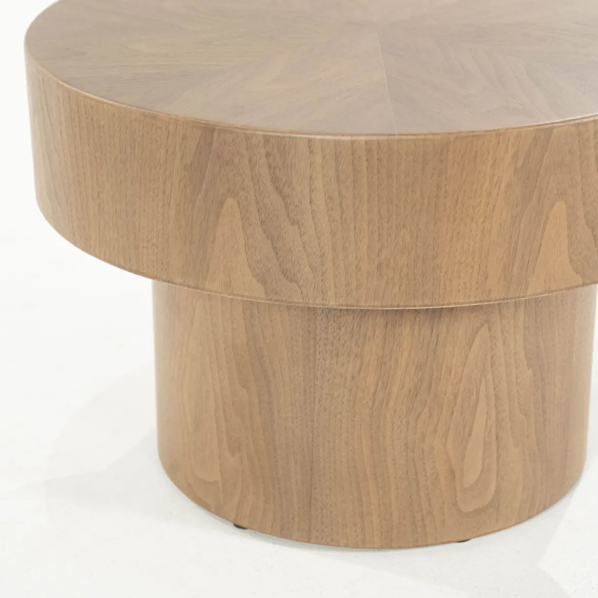 Ronde bijzettafel hout - Eleonora Bobbie