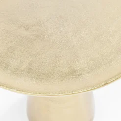 Ronde bijzettafel messing - Kare Design Plateau Uno
