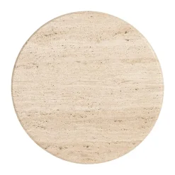 Ronde bijzettafel travertin - Richmond Interiors Douglas