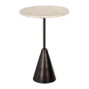 Ronde bijzettafel travertin - Richmond Interiors Avalon