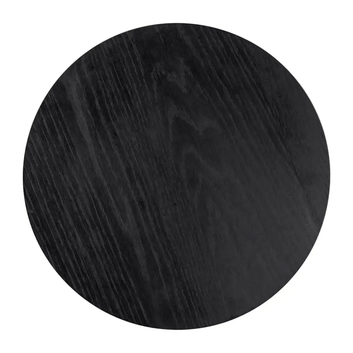 Ronde bijzettafel zwart eiken - Richmond Interiors Jazz