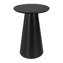 Ronde bijzettafel zwart eiken - Richmond Interiors Jazz