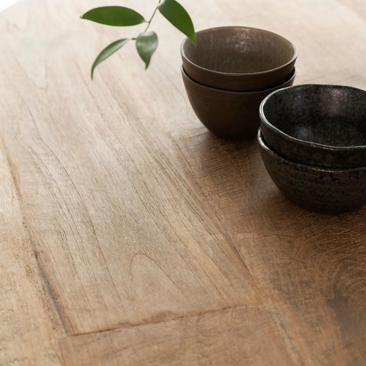 Ronde design eettafel teak - DTP Home Metropole