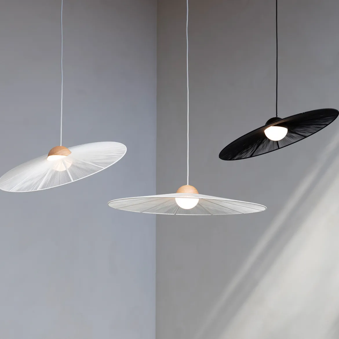 Ronde design hanglamp touw - Zuiver Belle