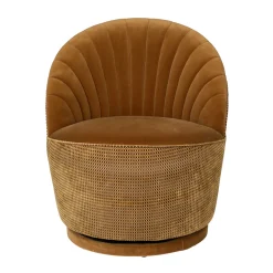 Ronde draaifauteuil vintage - Dutchbone Madison