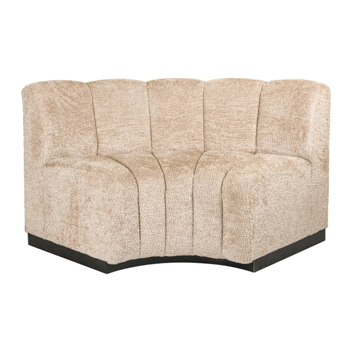 Ronde eetkamerbank lovely beige - Richmond Interiors Hillpark