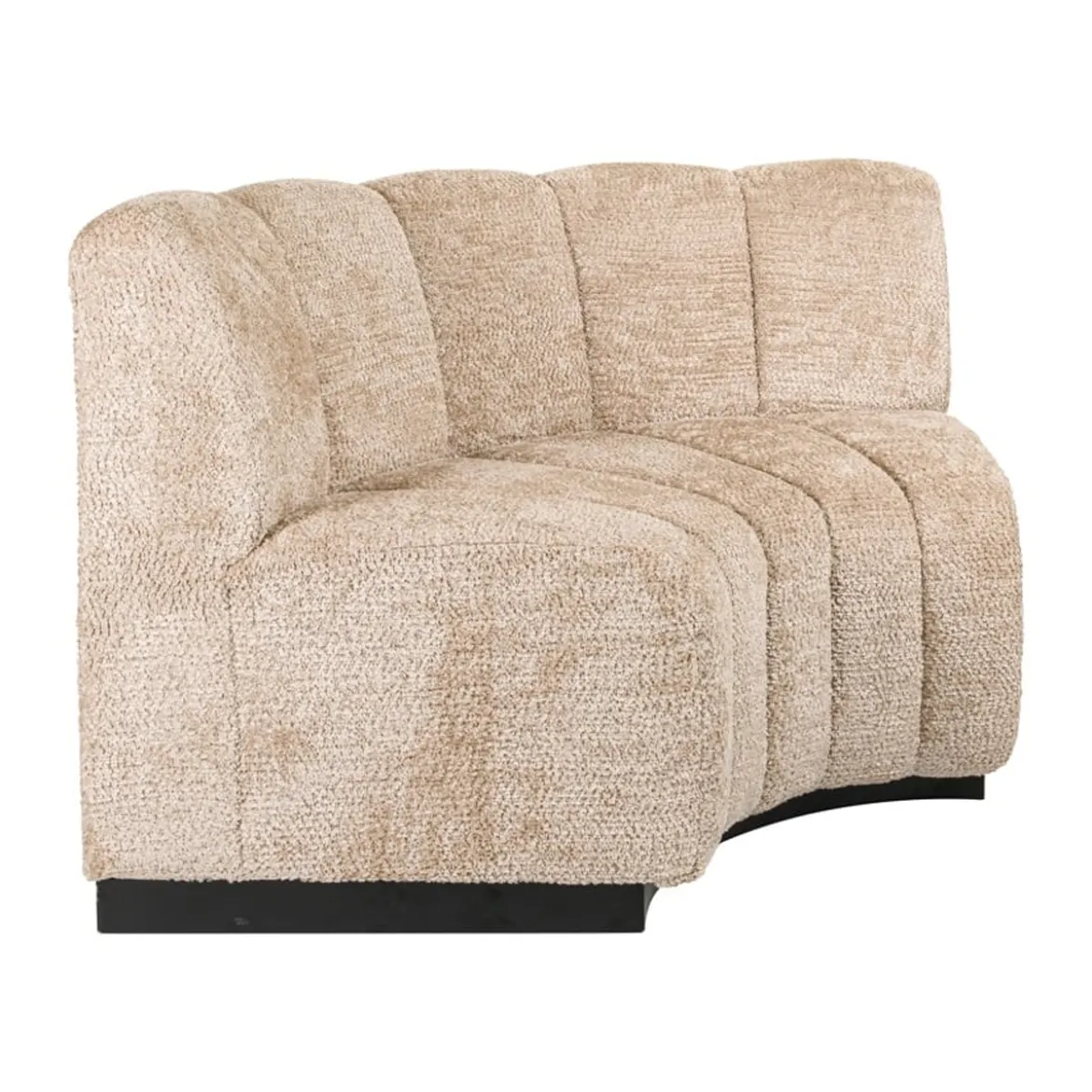 Ronde eetkamerbank lovely beige - Richmond Interiors Hillpark