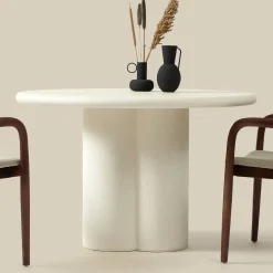 Ronde eettafel betonlook - Bodio Tabanan