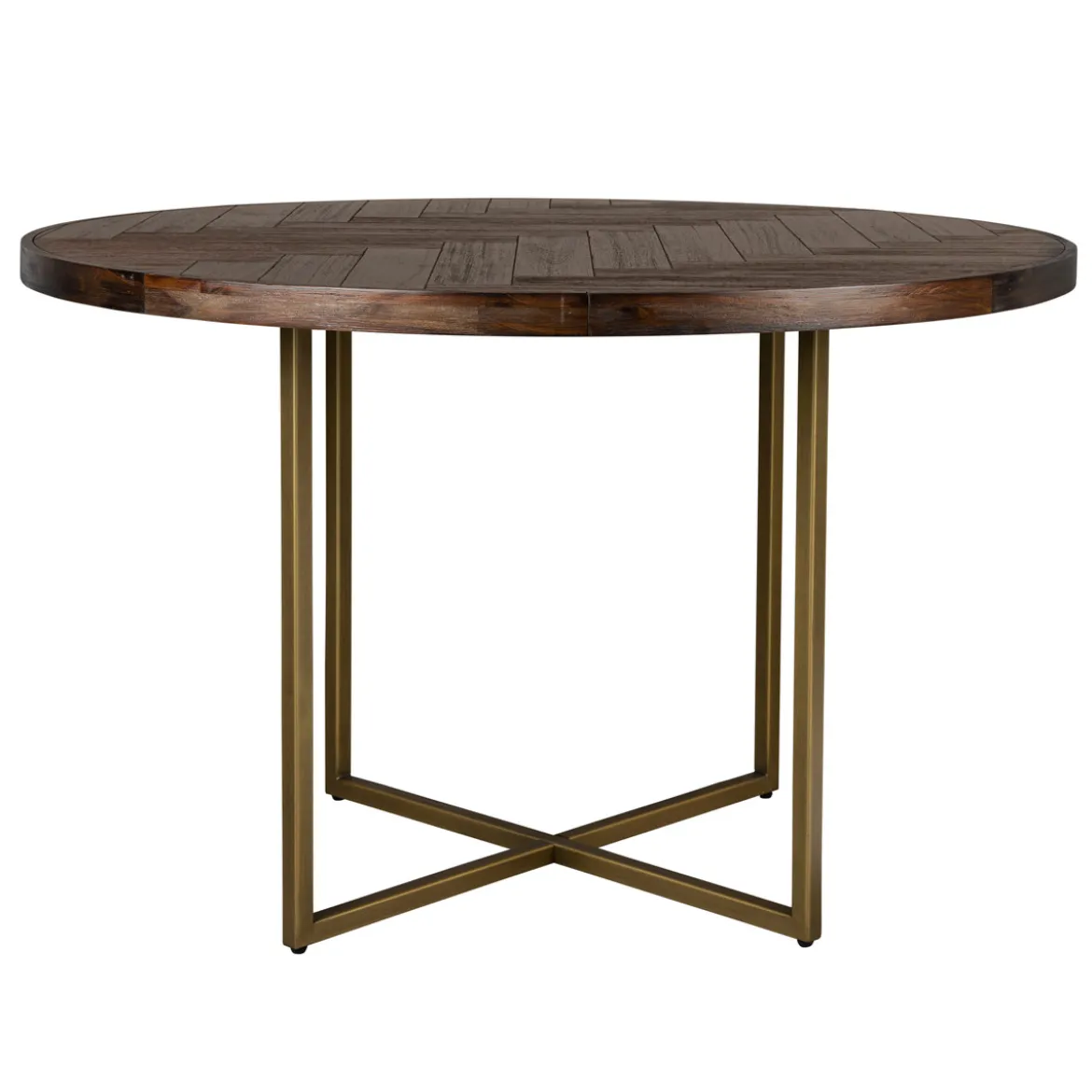 Ronde eettafel visgraat - Dutchbone Class