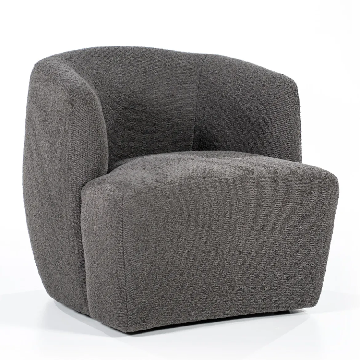 Ronde fauteuil boucle - Eleonora Charlotte