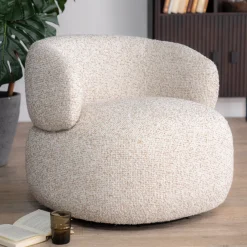 Ronde fauteuil draaibaar - Eleonora Maeve