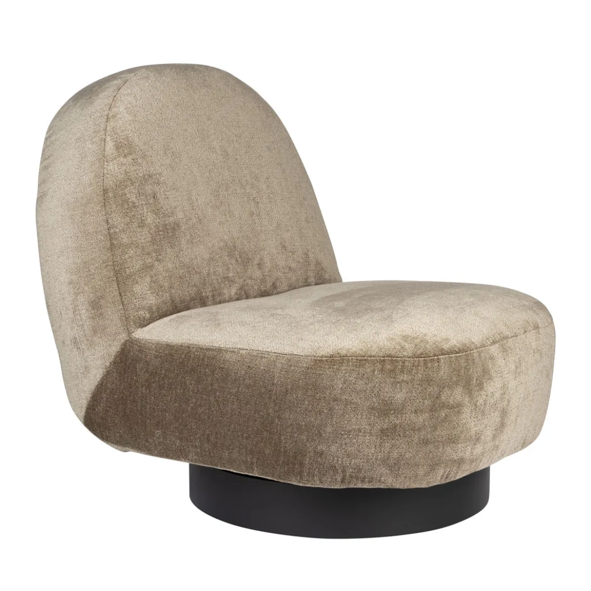 Ronde fauteuil draaibaar - Zuiver Eden