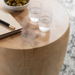 Ronde houten salontafel - Must Living Puro