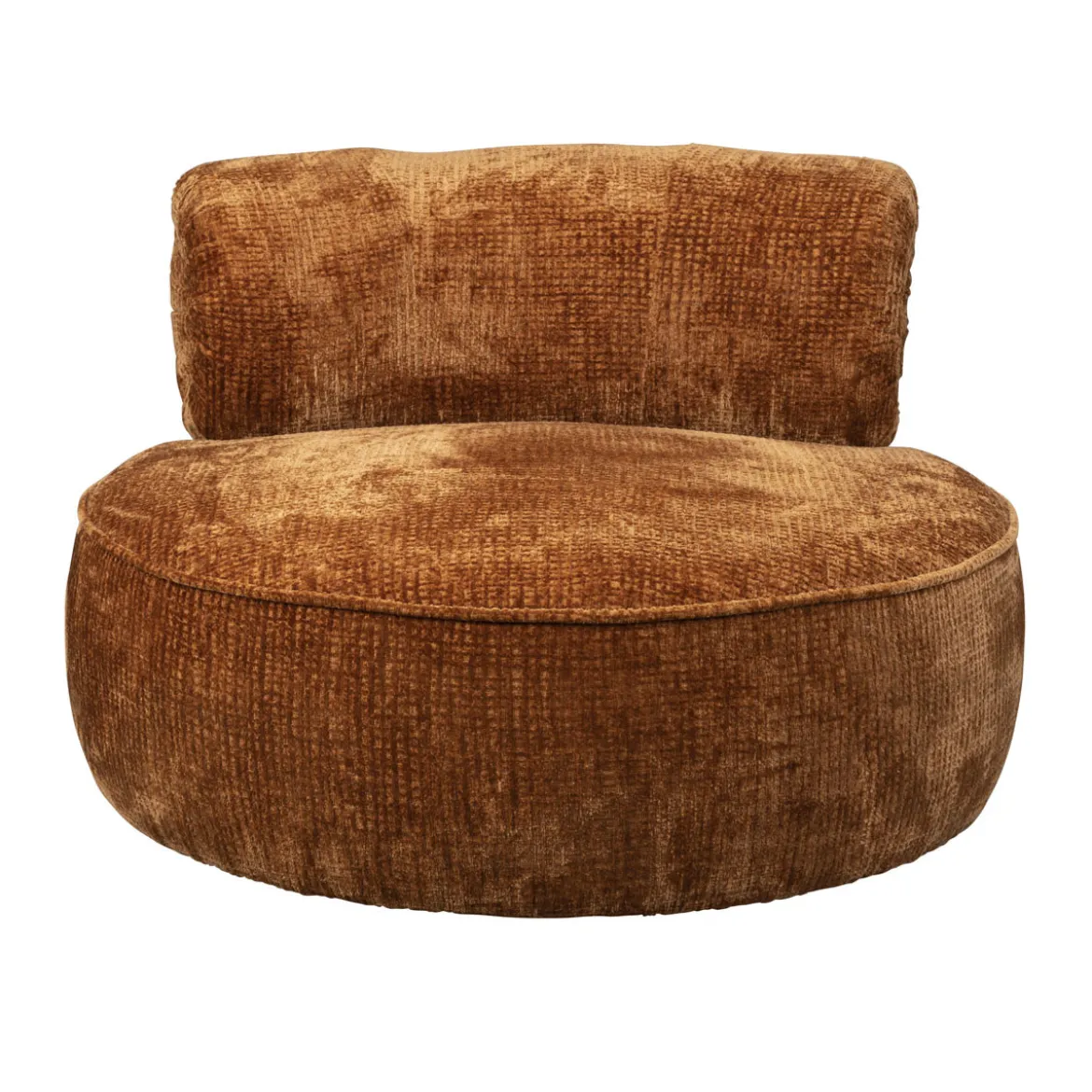 Ronde lounge fauteuil - Dutchbone Tilbury