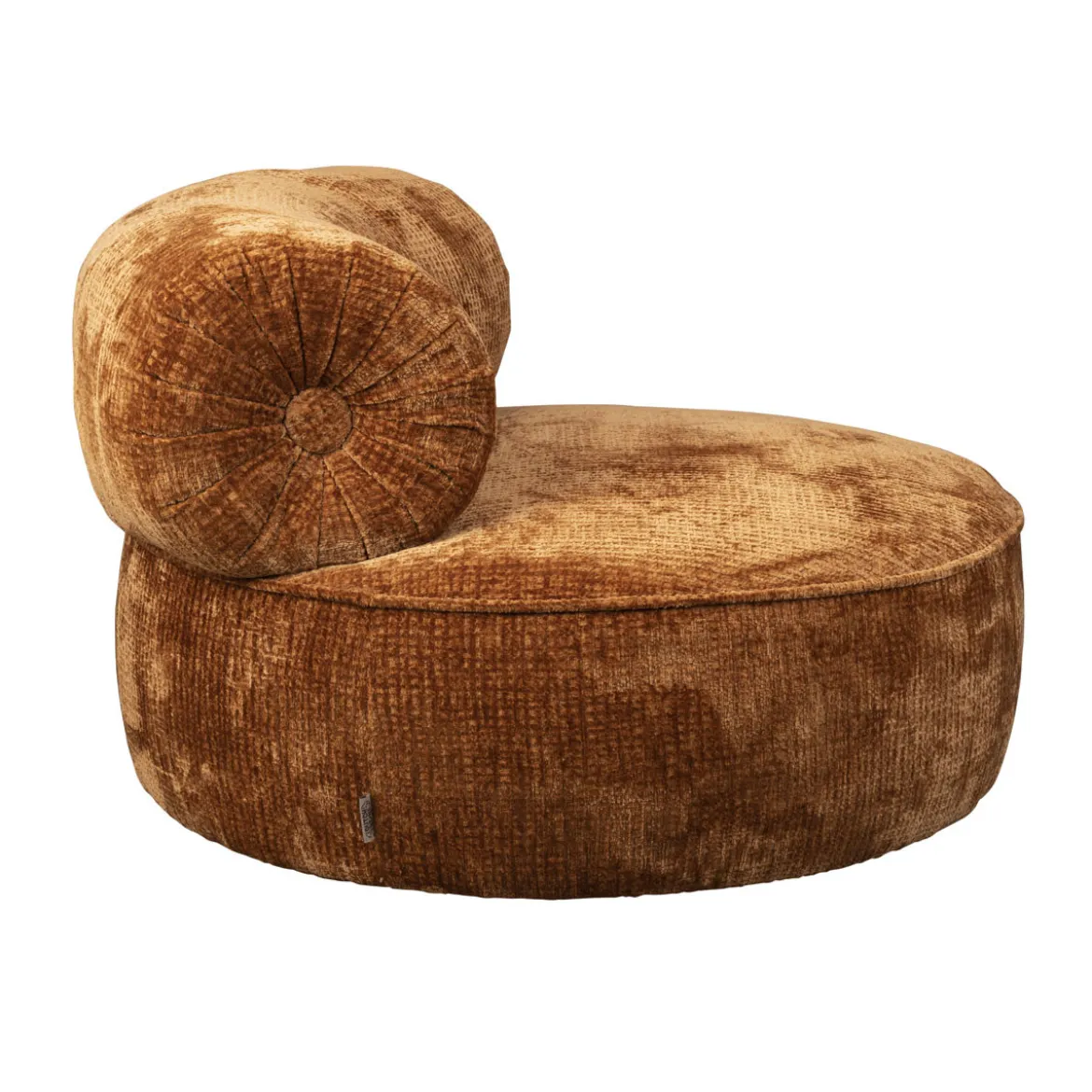 Ronde lounge fauteuil - Dutchbone Tilbury