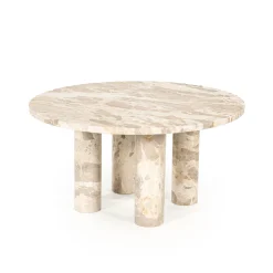 Ronde marmeren salontafel - By-Boo Marmo