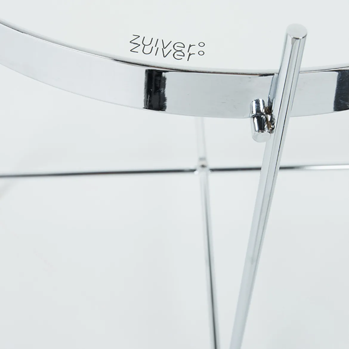 Ronde metalen bijzettafel - Zuiver Cupid